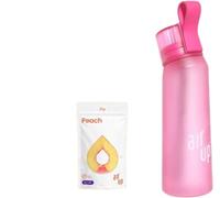 AIR UP Bouteille d'eau originale 650 ml 3 dosettes + 1 capsule offerte (bouteille d'eau rose vif 650 ml)