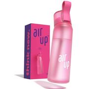 air up Bouteille d'eau rose vif de 650 ml - Bouteille d'eau aromatisée sans sucre avec paille