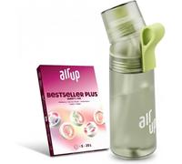 air up® Coffret découverte Gourde Twist Pro avec 5 pods I Gourde 600 ml I Arômes sans sucre I Passe au lave-vaisselle, sans BPA I Couleur : vert