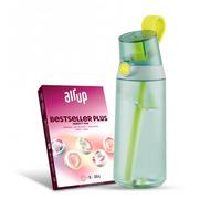 air up Gourde Click Turle Green 600 ml - Paquet de 5 Pods - Vert