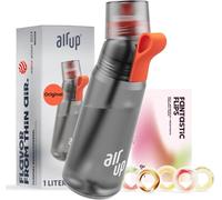 air up Gourde Twist Pro avec 5 pods I Gourde 600 ml I Arômes sans sucre I Passe au lave-vaisselle, sans BPA I Couleur : gris