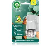Air Wick Blue Eucalyptus & Cedarwood diffuseur électrique de parfum d'ambiance avec recharge 19 ml