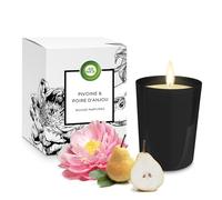 Air Wick Bougie Parfumée Pivoine et Poire Anjou - Bougie Décorative jusqu’à 40h de Combustion