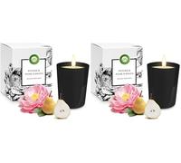 Air Wick Bougie Parfumée Pivoine et Poire Anjou - Bougie Décorative jusqu’à 40h de Combustion