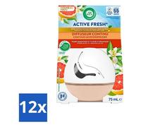 Air Wick Decosphere - Diffuseur de parfum - Pamplemousse & Fleur d'oranger - 75 g - Pack avantage - 12 pièces