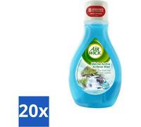 Air Wick – Désodorisant – Active Wick Fresh Water – 375 ml - Pack économique - 20 pièces