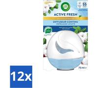 Air Wick – Désodorisant – Boule décorative en coton – 75 ml - Lot économique - 12 pièces