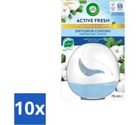 Air Wick – Désodorisant – Boule décorative en coton – 75 ml - Pack économique - 10 pièces