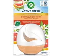 AIR WICK Désodorisant Diffuseur Continu Pamplemousse &amp Fleur D'Oranger Active Fresh le diffuseur de 75ml