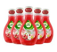Air Wick Desodorisant Maison Continu Mèche Active Framboisier en Fleurs, Lot de 5