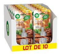 Air Wick Desodorisant Maison Recharge Diffuseur électrique Cannelle Lot de 10