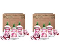 Air Wick Désodorisant Maison Spray | Automatique Sans Gaz Active Fresh - 3 Recharges Parfum Fleur de Cerisier & Framboise (Lot de 2)