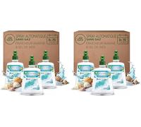 Air Wick Désodorisant Maison Spray Automatique Sans Gaz Active Fresh - 3 Recharges Parfum Fraîcheur Marine (Lot de 2)