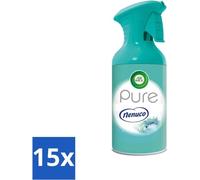 Air Wick - Diffuseur de parfum - Pure Nenuco - Spray - 250 ml - Pack avantage - 15 pièces