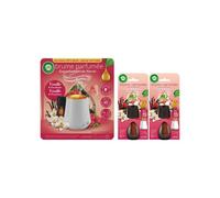 Air Wick Diffuseur Vanille + 2 Recharges Vanille Et Framboise