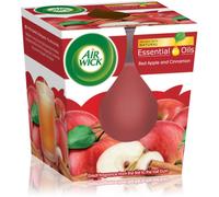 Air Wick Essential Oil Red Apple & Cinnamon bougie parfumée 105 g