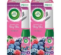 Air Wick Freshmatic Lot de 2 supports et recharges pour vaporisateur 250 ml - Sparkling Berry Bliss