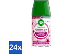 Air Wick Freshmatic – Recharge pour désodorisant – Fleurs de cerisier asiatiques – 250 ml - Lot économique - 24 pièces