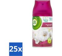 Air Wick Freshmatic – Recharge pour désodorisant – Lys & Satin – 250 ml - Pack économique - 25 pièces