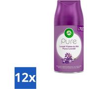 Air Wick Freshmatic – Recharge pour désodorisant – Parfum lavande pure – 250 ml - Pack économique - 12 pièces
