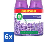 Air Wick Freshmatic – Recharge pour désodorisant – Parfum lavande pure – Lot – 2 x 250 ml - Pack économique - 6 pièces
