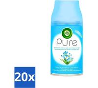 Air Wick Freshmatic – Recharge pour désodorisant – Pure Spring Dew – 250 ml - Lot économique - 20 pièces