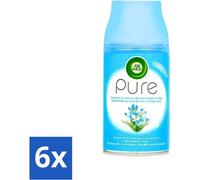 Air Wick Freshmatic – Recharge pour désodorisant – Pure Spring Dew – 250 ml - Pack économique - 6 pièces
