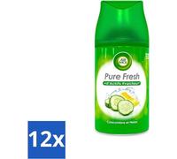 Air Wick Freshmatic – Recharge pour diffuseur d'air – Parfum de concombre frais – 250 ml - Pack économique - 12 pièces