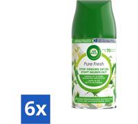 Air Wick Freshmatic Recharge pour vaporisateur automatique Jasmin & Fleurs blanches 250 ml - Lot économique - 6 pièces