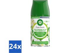 Air Wick Freshmatic Vaporisateur automatique Recharge Jasmin & Fleurs blanches 250 ml - Pack économique - 24 pièces