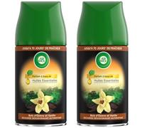 AIR WICK Lot de 2 Desodorisants Maison Recharge FreshMatic Bois ET Vanille 250ml