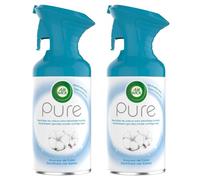 AIR WICK Lot de 2 Pures Coton Aérosol de 250 ml