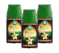 Air Wick - Lot de 3 Recharges diffuseur désodorisant FreshMatic - Huiles Essentielles Bois d'ébène & Vanille