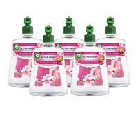 AIR WICK Lot de 5 Recharges pour spray automatique sans gaz Fleur de Cerisier et Framboise
