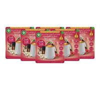 AIR WICK Lot de 6 Diffuseurs Huiles essentielles Brume Parfumée Vanille Diffuseur + 1 recharge