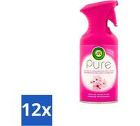 Air Wick Pure Diffuseur Fleur de Cerisier Asiatique 250 ml - Pack avantage - 12 pièces