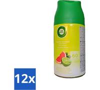 Air Wick - Recharge désodorisant - Citrus Breeze - vaporisateur automatique - 250 ml - pack avantage - 12 pièces