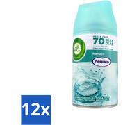 Air Wick - Recharge désodorisant - Nenuco - Vaporisateur automatique - 250 ml - Pack avantage - 12 pièces