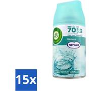 Air Wick - Recharge désodorisant - Nenuco - vaporisateur automatique - 250 ml - pack avantage - 15 pièces