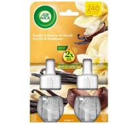 Air Wick Lot de 6 x 2 Recharges Diffuseur désodorisant Electrique Huiles essentielles Vanille