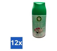 Air Wick – Recharge – Freshmatic Jasmin & Fleur de pommier – 250 ml - Pack économique - 12 pièces