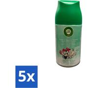 Air Wick – Recharge – Freshmatic Jasmin & Fleur de pommier – 250 ml - Pack économique - 5 pièces