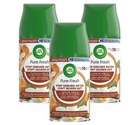 Air Wick Recharge Freshmatic Pure Fresh Vanille et Délice de Caramel - Lot de 3 x 250ml