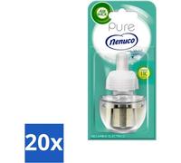 Air Wick - Recharges de parfum - Pure Nenuco - Diffuseur de parfum électrique - 19 ml - Pack avantage - 20 pièces