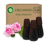 Air Wick Recharges Diffuseur Parfum Rose - Essential Mist aux Huiles Essentielles - 20 ML, Lot de 3