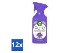 Air Wick – Spray d'ambiance – Lavande violette – 250 ml - Pack économique - 12 pièces