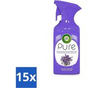Air Wick – Spray d'ambiance – Lavande violette – 250 ml - Pack économique - 15 pièces