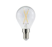 Airam Ampoule à filament LED Airam. source de lumière en forme de boule clair. non-dimmable. 2-filament e14. 1w