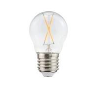 Airam Ampoule Airam Filament LED en forme de boule. source de lumière. clair. non-dimmable. 2-filament e27. 1w