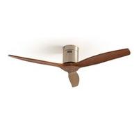 AIRCALM DC - Ventilateur de Plafond Fonction hiver/été Ultra silencieux Bois foncé G